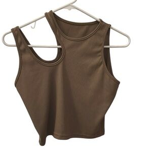 Ribbed Going-Out Top